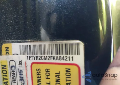 2015 Ford Transit-250 из США, поврежденный, VIN 1FTYR2CM2FKA84211